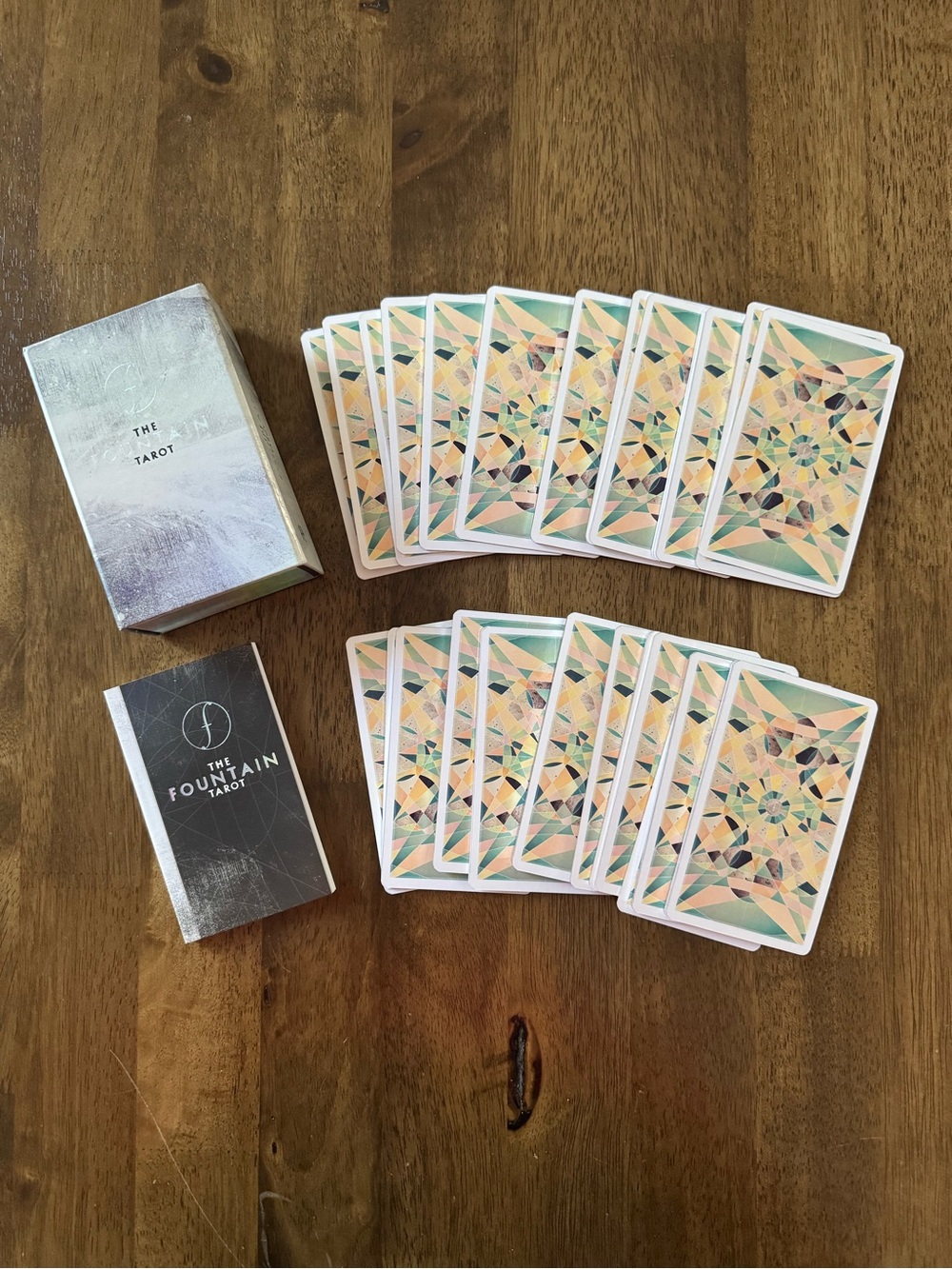 The Fountain Tarot Deck Illustrated Cards and Guidebook Box Set Jonathan Saiz